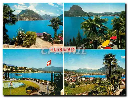 Cartes postales moderne Lugano