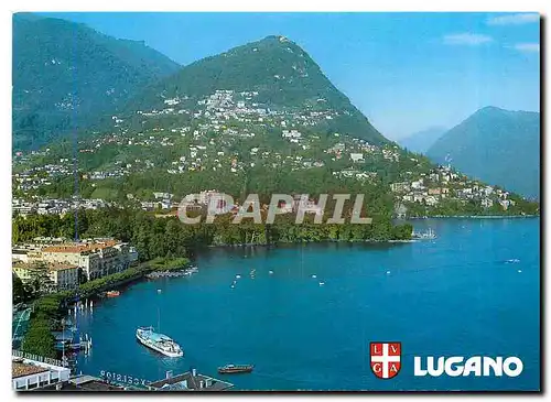 Cartes postales moderne Lugano Monte Bre