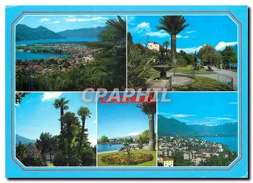 Cartes postales moderne Locarno Muralto Lago Maggiore