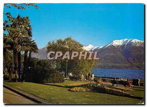 Moderne Karte Locarno Lago Maggiore Giardini Lungolago