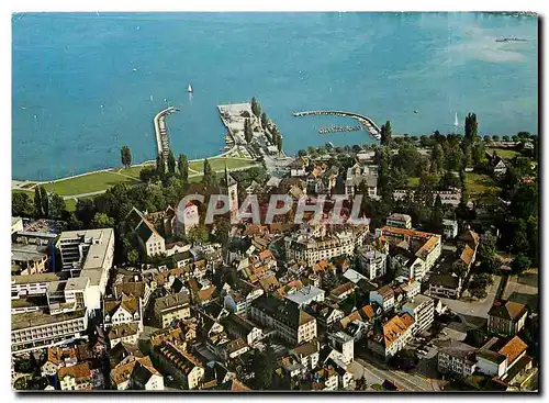 Cartes postales moderne Flugaufnahme Arbon TG am Bodensee