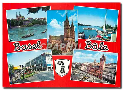 Cartes postales moderne Basel Bale