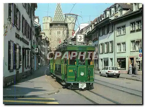 Cartes postales moderne Basler Verkehrs Betriebe BVB Historischer Zug