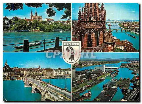 Cartes postales moderne Gruss aus Basel