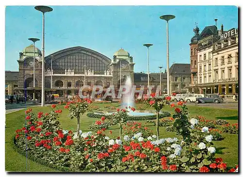 Cartes postales moderne Switzerland Bale La Gare CFF