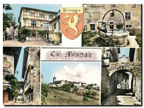 Cartes postales moderne Perouges Cite Medievale