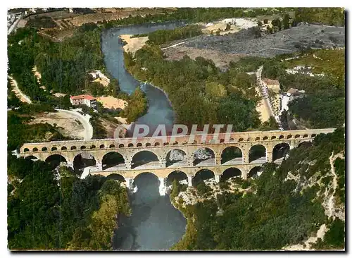Cartes postales moderne Le Pont du Gard Gard Aqueduc Romain