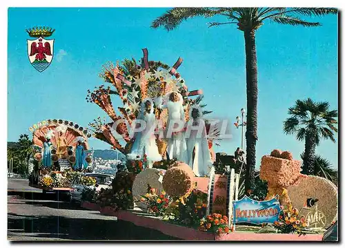 Cartes postales moderne La Cote d'Azur Nice Bataille des Fleurs