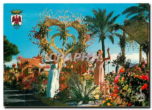 Cartes postales moderne La Cote d'Azur Bataille des Fleurs