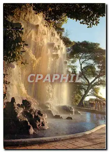 Cartes postales moderne Nice La Cascade du Chateau