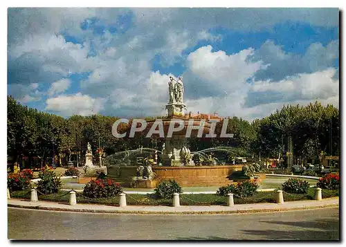 Cartes postales moderne Aix en Provence La grande Fontaine sur la Rotonde