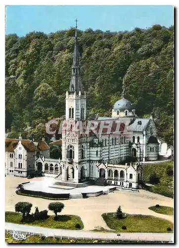 Cartes postales moderne Domremy la Pucelle Vosges Basilique Nationale de Sainte Jeanne d'Arc Vue aerienne