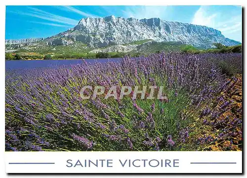 Moderne Karte Sainte Victoire Aix en Provence