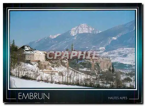 Moderne Karte Embrun Hautes Alpes La Cathedrale du XIIe siecle