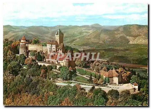 Moderne Karte Le Chateau du Haut Koenigsbourg Alsace