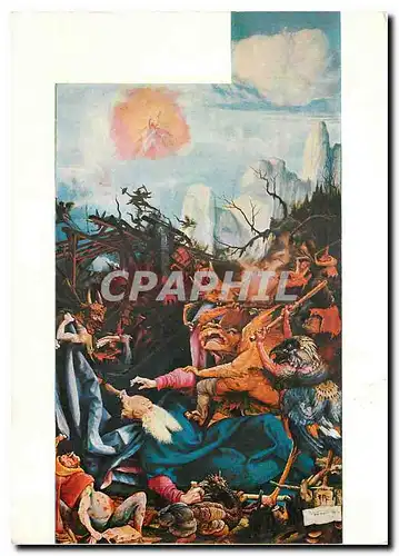 Cartes postales moderne Colmar Ht Rhin Musee d'Unterlinden La Tentation de Saint Antoine