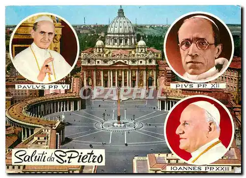 Cartes postales moderne Saluti da S Pietro