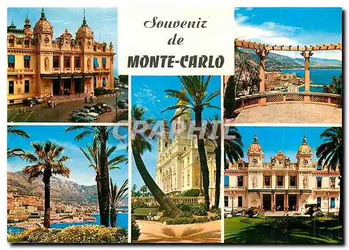 Cartes postales moderne Souvenir de Monte Carlo