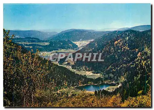 Moderne Karte Les Vosges Pittoresques La vallee des lacs de Retournemer et de Longemer