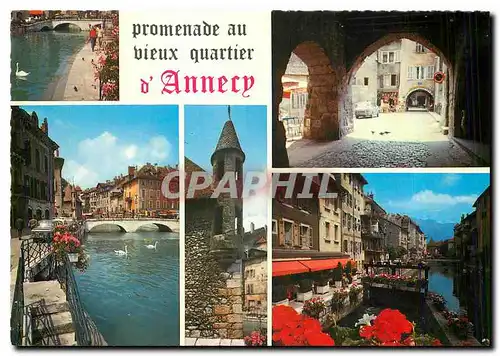 Cartes postales moderne Annecy Haute Savoie Les Vieux Quartiers