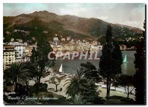 Cartes postales moderne Rapallo Giardini a lungomare