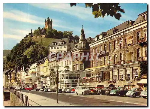 Moderne Karte Cochem on der Mosel Moselstrasse