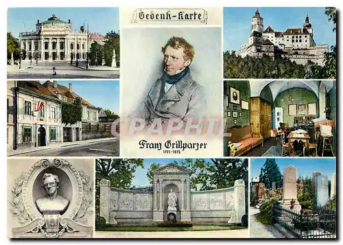 Cartes postales moderne Franz Brillparter Burgtheater Wien