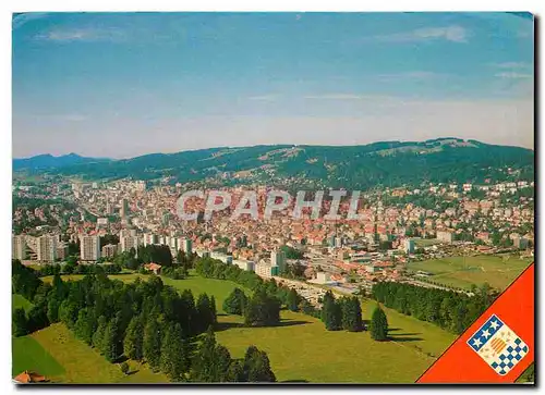 Cartes postales moderne La Chaux de Fonds Vue aerienne