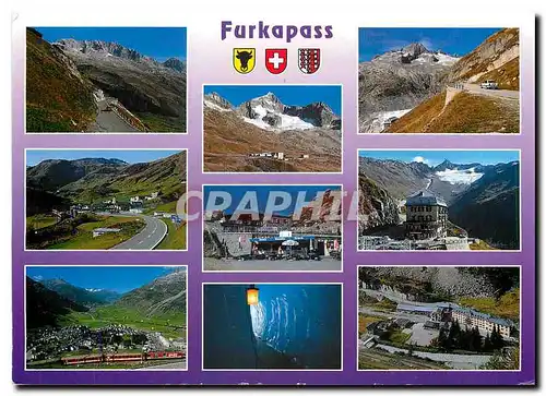 Cartes postales moderne Furkapass