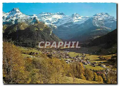 Cartes postales moderne Station et Chaine des Diablerets