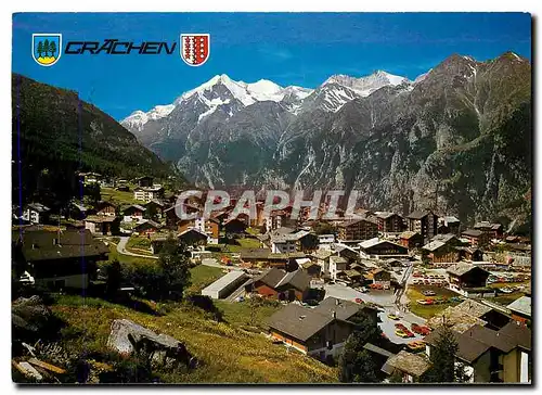 Cartes postales moderne Grachen Wallis Weisshorn Brunegghorn Bishorn