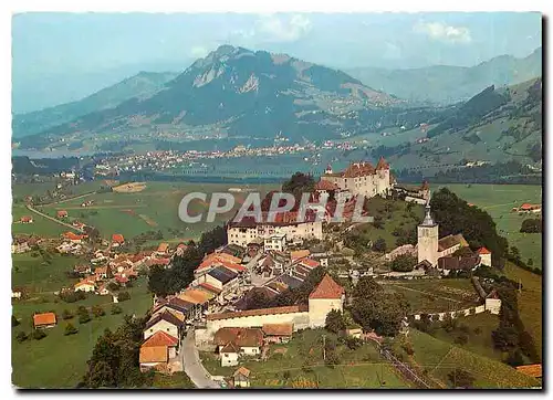 Cartes postales moderne Gruyeres en direction de Broc Suisse