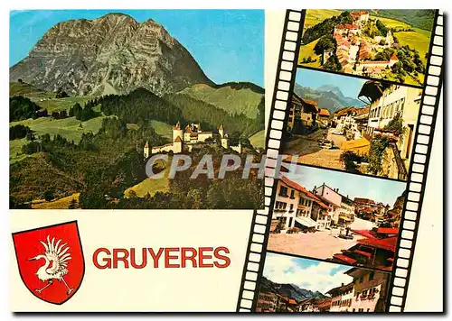 Cartes postales moderne Gruyeres