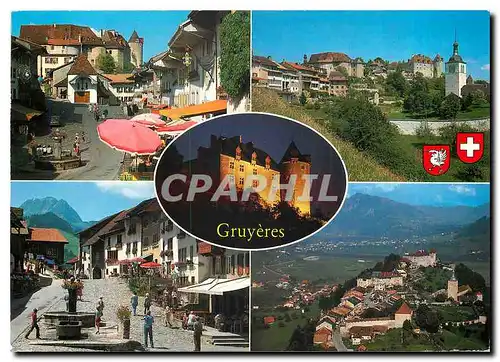 Cartes postales moderne Gruyeres Cite historique pres Bulle