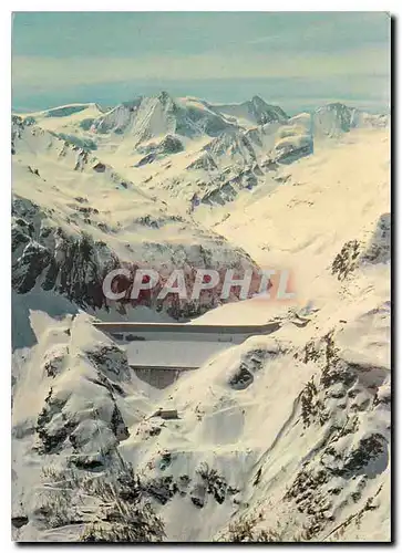 Cartes postales moderne Grande Dixence Le plus haut barrage du monde Valais Suisse