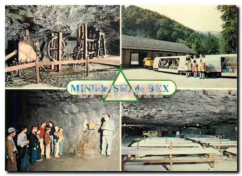 Cartes postales moderne Mine de Sel de Bex Canton de Vaud Suisse