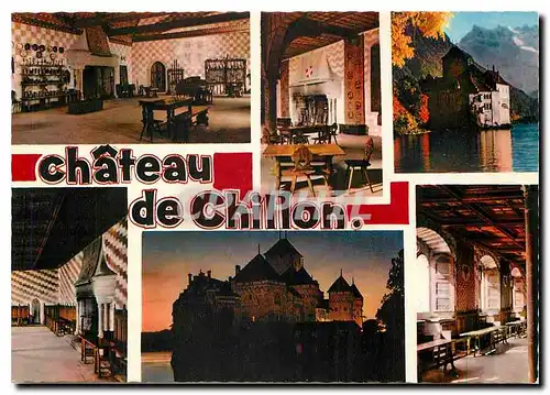 Cartes postales moderne Chateau de Chillon