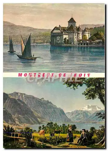 Cartes postales moderne Montreux de Jadis