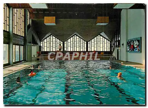 Cartes postales moderne Wallis Hallenbad und Sauna