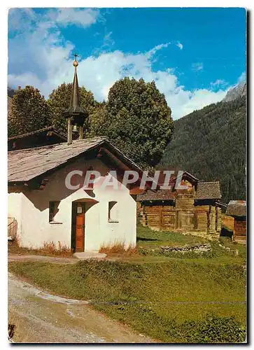 Cartes postales moderne Leukerbad Kapelle Burchen