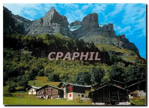 Cartes postales moderne Leukerbad Loeche les Bains Birchen mit Leeshorner