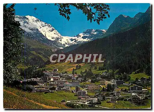 Cartes postales moderne Leukerbad Loeche les Bains Balmhorn Ferfernrothorn Majinghorn