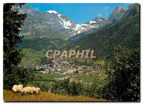 Cartes postales moderne Leukerbad Loeche les Bains Balmhorn Gitzifurgge Majinghorn