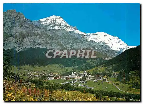 Cartes postales moderne Leukerbad Loeche les Bains Rinderhorn Balmhorn