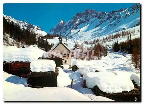 Cartes postales moderne Kuhmad im Lotschental Lotschenlucke und Schinhorn