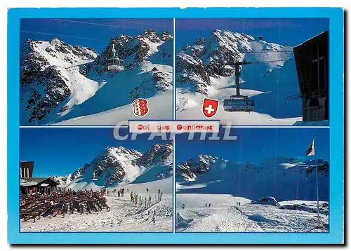 Cartes postales moderne Col des Gentianes Nendaz