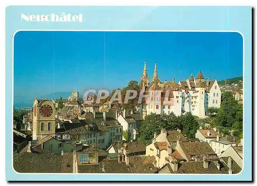 Cartes postales moderne Neuchatel Le Chateau La Tour de Diesse