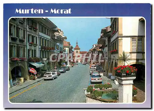 Moderne Karte Murten Morat