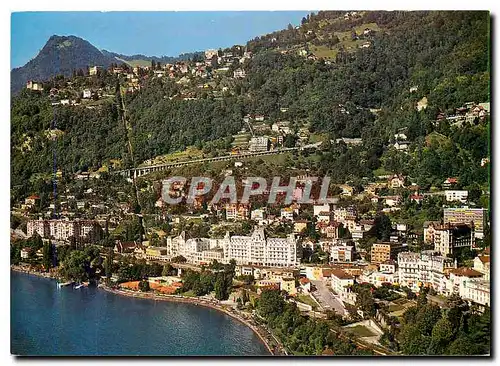 Cartes postales moderne Montreux Territet Glion Lac Leman