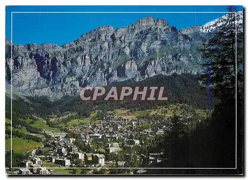 Cartes postales moderne Leukerbad Loeche les Bains Plattenhorner und Rinderhorn